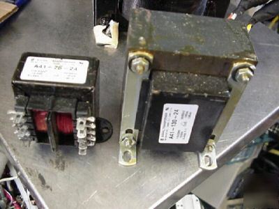 2 signal A41 series power transformers 