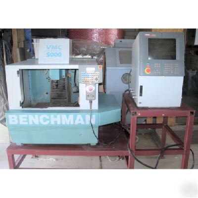 Benchman vmc 5000 bench-top cnc milling machine