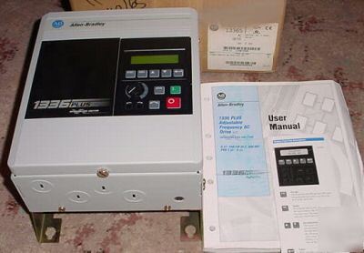 New allen bradley 1.5 hp vfd 1336S-BRF15-aa-EN5-HA1-L5 