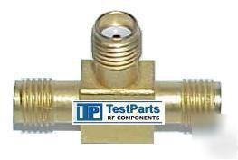 07-03354 sma f/f/f tee coaxial adapter coax connector