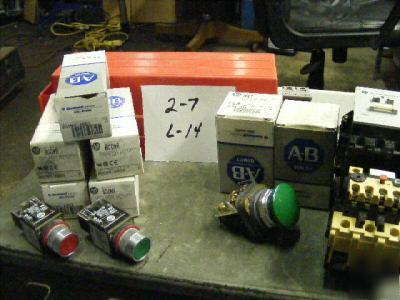 10 allen bradley mixed lot 800MR 800T 