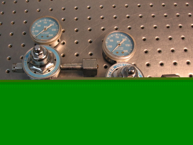G31353 two porter instruments N20-7500 gauges/regulator