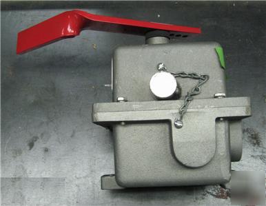 Rader disconnect/safety stop cable pull switch