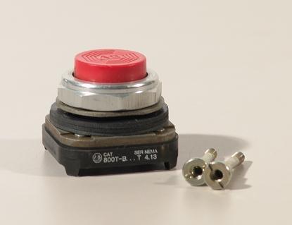 Allen bradley 800T-b pushbutton switch red