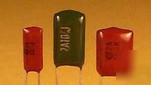 20 - .01UF/100V mylar film capacitors - radial (M103)