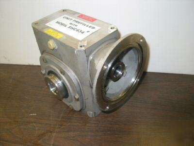 3.63 hp 175 rpm boston / baldor stainless gear reducer