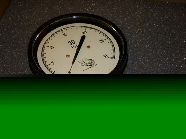 30 psi 3D instruments test gauge nos #25504 21C51EBZ