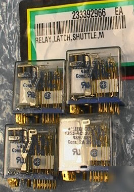 4 ice-cube control relay s allied 24 vdc 485 ohm 2 amp