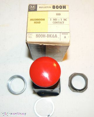 Ab allen bradley 800H hd mushroom head switch 