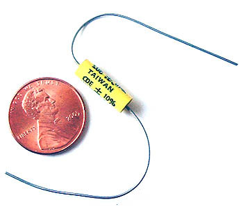 Axial film capacitors .022MFD .022UF 200V 10% (50