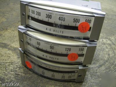 Ec-4825 general electric d-c milliammeter 15+ units