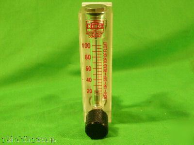 King instrument co, scfh-air-stp gauge