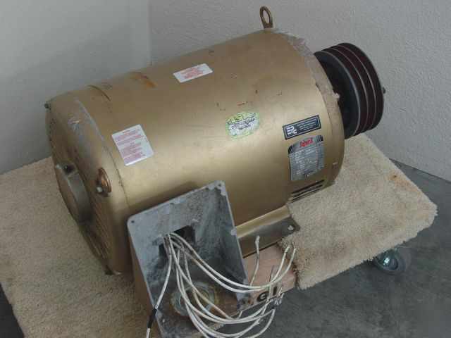 Baldor EM2531T super-e 25 hp electric motor 230/460 v