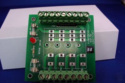 Crouzet PB4C4 i/o module mounting board. 