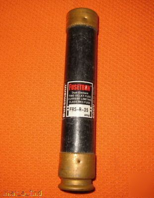 New buss frs-r-35 fuse FRSR35 35 amp 600 volt nos 