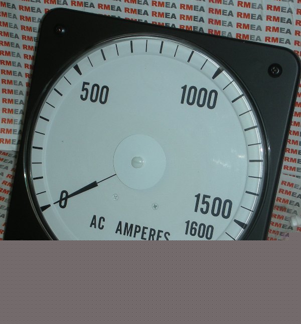 New ge yokogawa ac amperes panel meter 0-1600 