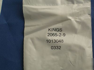 New kings 2065-2-9 true 75 ohm bnc connectors - 