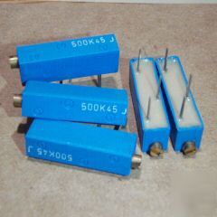 Trimmer 500K 3006P multiturn 3/4