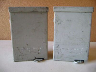 2 30 amp 240 volt electrical fuse box block enclosures