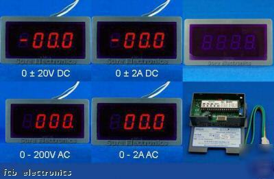 Coupon 4 digital panel meter 20X4 lcd 100 x 100X led