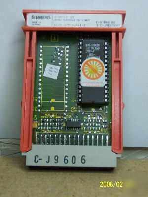 Siemens 6ES5-375-1LA41 memory submodule 6ES53751LA41