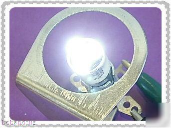 Ledtronics (120VOLT) white led T3-1/4 mini bayonet lamp