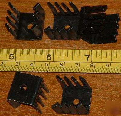 20 neat heatsinks for TO220 & TO126 transistors