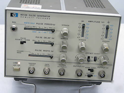 Hewlett packard hp model 8013B pulse generator