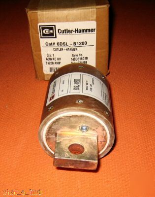 New cutler hammer 6DSL-B1200 fuse 6DSLB1200 1200 amp