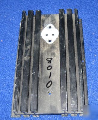Heatsink, aluminum,transistors, diodes,ic's large 8010