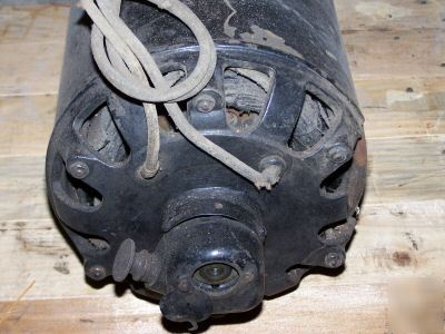 Vintage westinghouse dc generator induction motor 1897