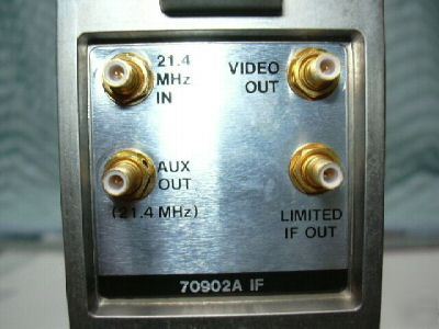 Hewlett packard agilent 70902A if section res bw