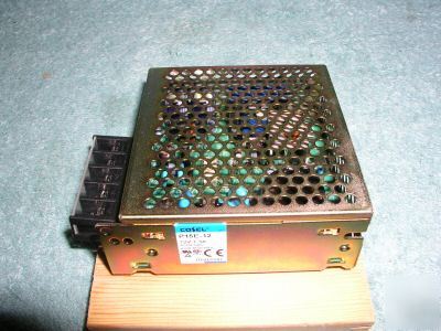New cosel P15E-12 12 volt dc power supply 1.3 a