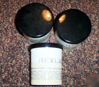 New lot 3 rexlube 114F thread gasket gear box sealant