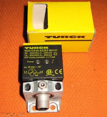 New turck NI2-CK40-AZ3X2-B3131 sensor NI2CK40AZ3X2B3131