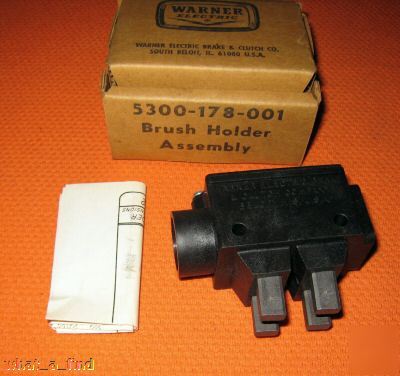 New warner 5300-178-001 brush holder 5300178001