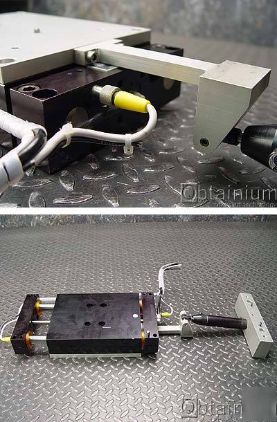 Robohand DLB25MLC50 precision pneumatic slide actuator