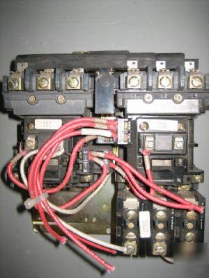 Allen bradley size 1 505-bod-7 reversing starter 27A