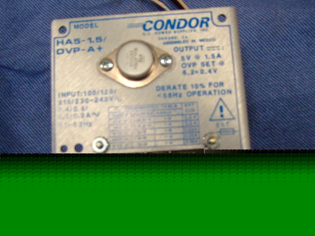 Condor power supply HA5-1.5/ovp-a+