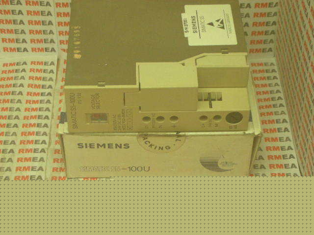 Siemens simatic S5-100U power supply 6ES5 930-8MD11