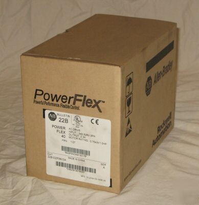 Powerflex 40 (22B-D017N104 ) 10HP, 480V, 