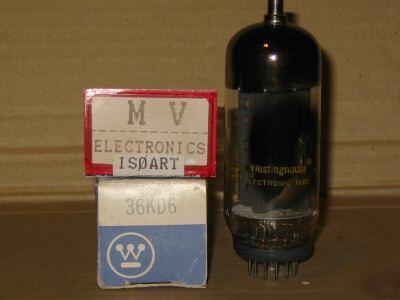 Tubes - one 36KD6 westinghouse - valvole rÃ¶hren 