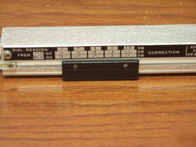 Weinschel 953-10 coaxial variable line attenuator 