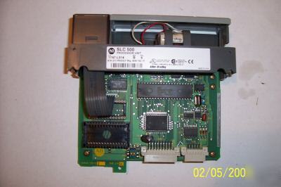 1 allen bradley slc 500 1747-L514 processor unit