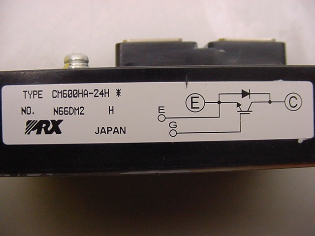 4 prx - igbt CM600HA-24H power modules 1200VOLT 600AMP