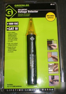 Greenlee gt-11 non-contact voltage tester free shipping