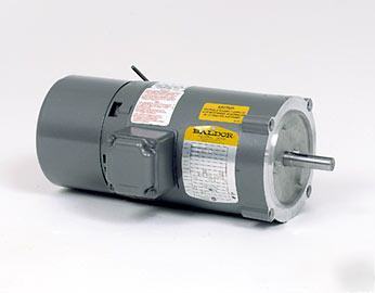 New VBM3546, baldor, 1HP, 1725RPM, 56C, brake motor, 