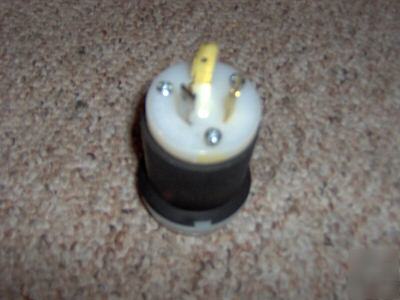 New hubbell- 20 amp- 125V twist- lock plug device, , 