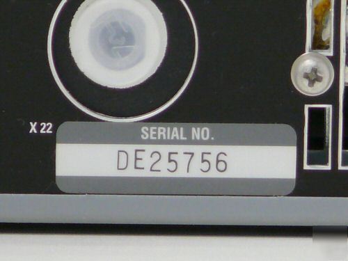Rohde &schwarz r&s efa 20 digital tv test receiver