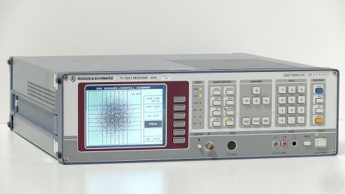 Rohde &schwarz r&s efa 20 digital tv test receiver